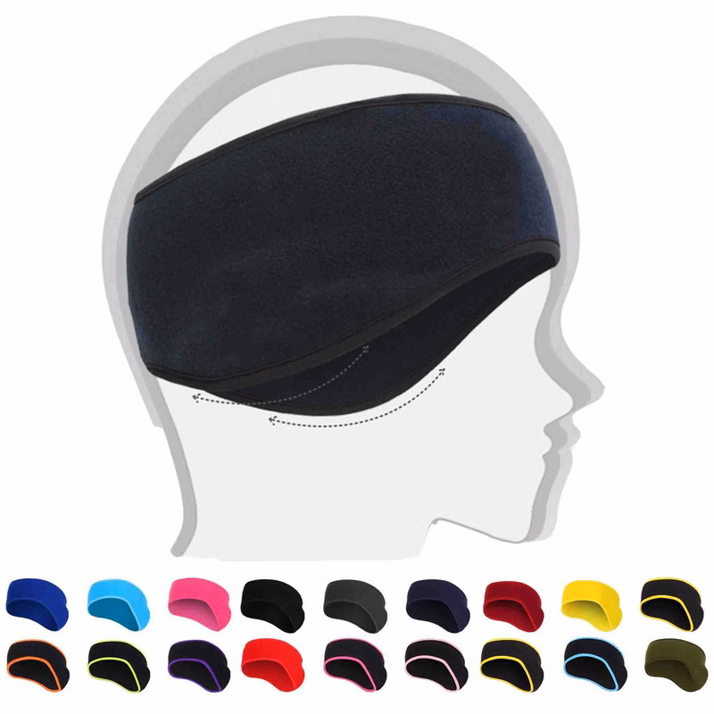 Fleece Ear Warmers Headband Winter Earmuffs