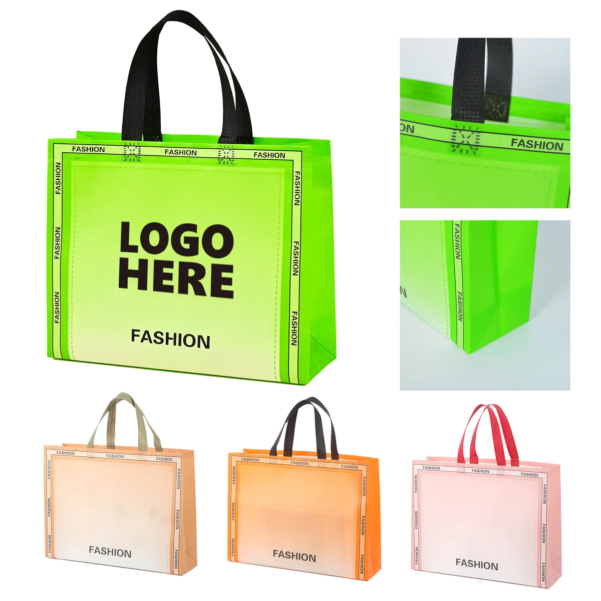 Gradient Color Gift Shopping Bag 1