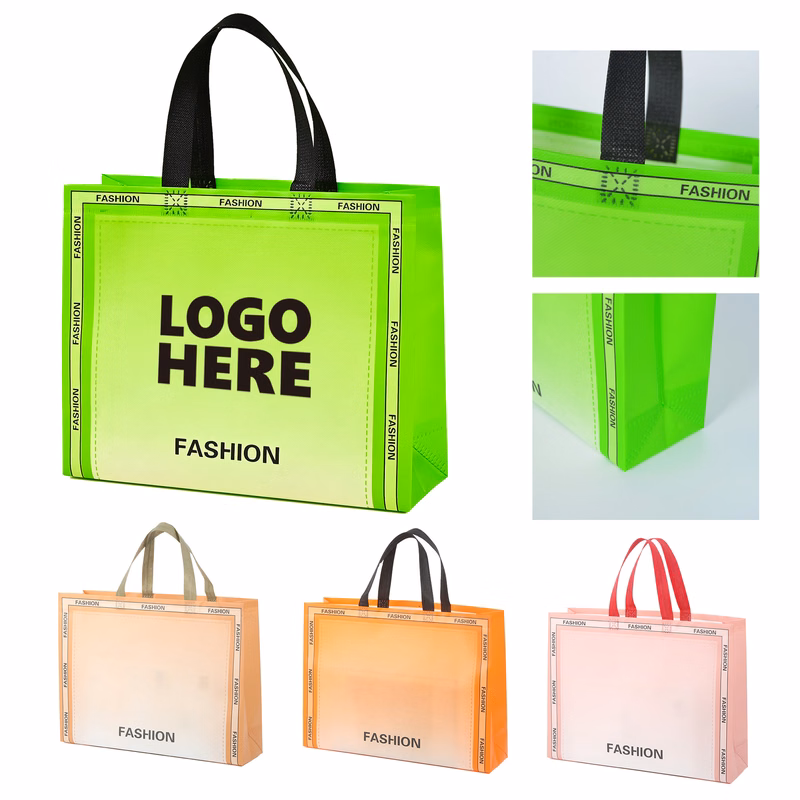 Gradient Color Gift Shopping Bag