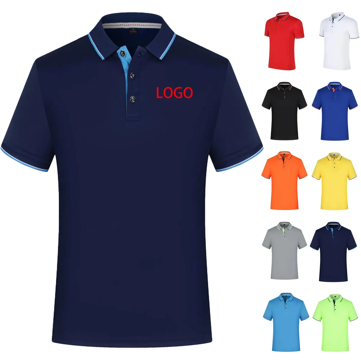 MOQ 20 Quick-Dry Polo Shirt 1