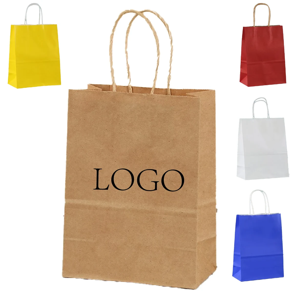 Stylish Eco-Friendly Kraft Paper Bags Durable Blosas Pinata 1