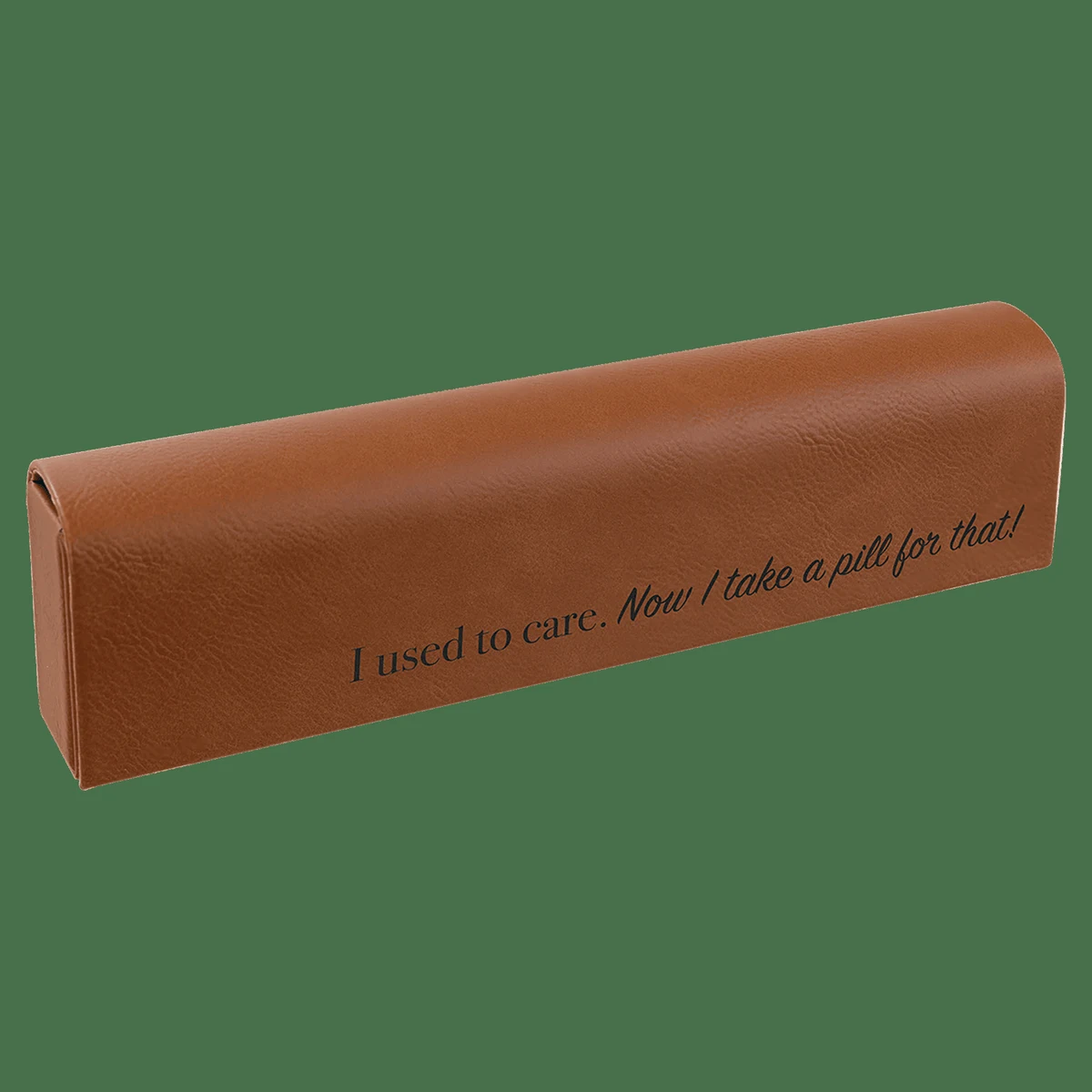 9 3/4" x 2 1/2" Rawhide Leatherette Pill Box 1