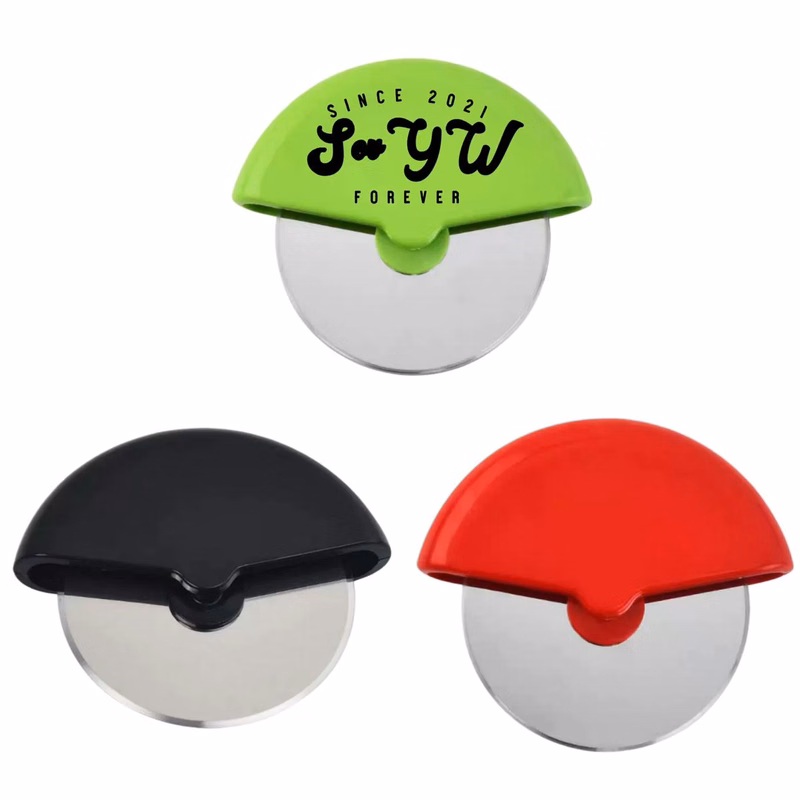 Pizza Cutter Wheel With Safety Plastic Cover
