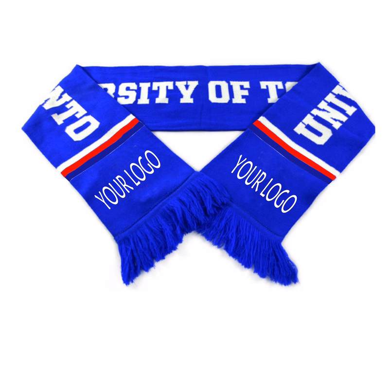 Knitted Acrylic Scarf With Fringe MOQ 100pcs