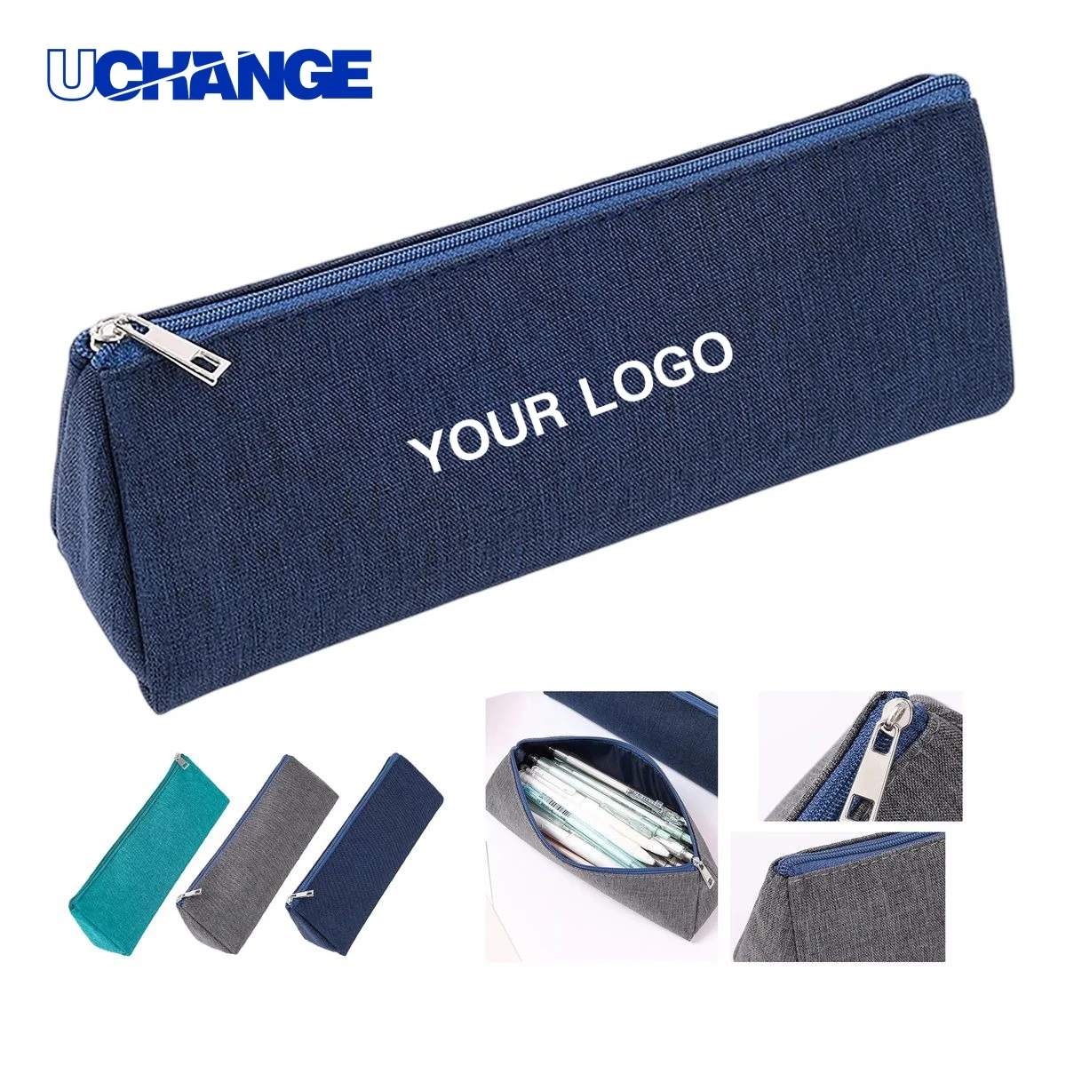 Geometric Pen Case Organizer for Students and Office 1