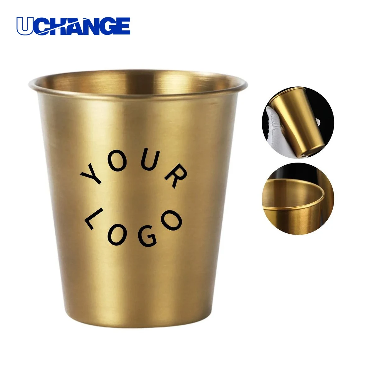 Stainless Steel Cup Drinkware Reusable for Drinks and Events 1