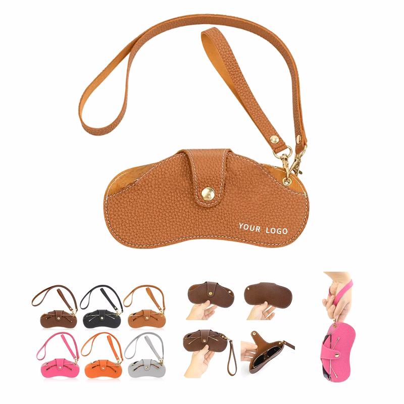 Portable Neck-Hanging Scratch-Resistant Sunglasses Pouch