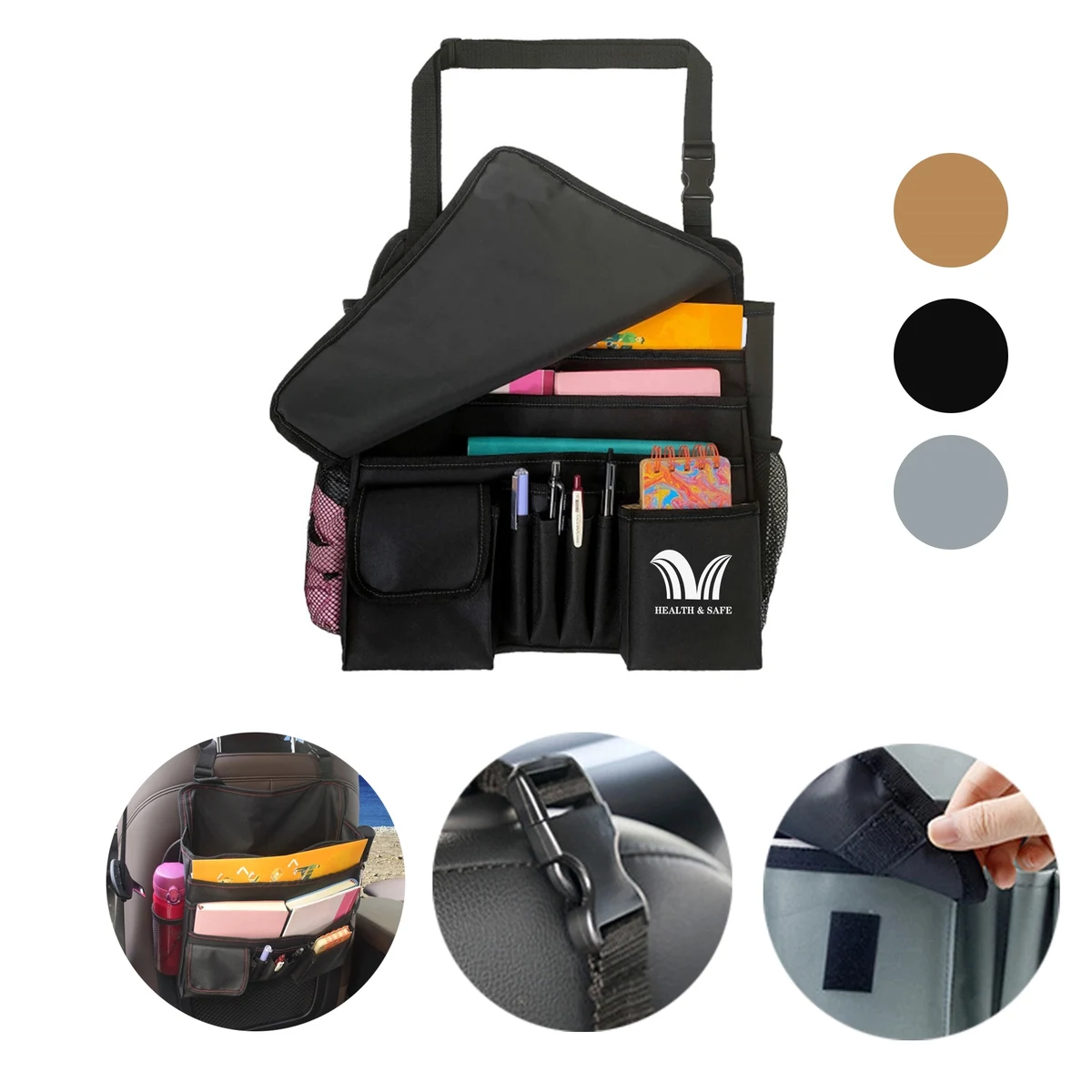 Car Seat Back Storage Organizer 1