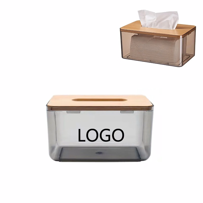 Wooden Rectangular Tissue Box Holder