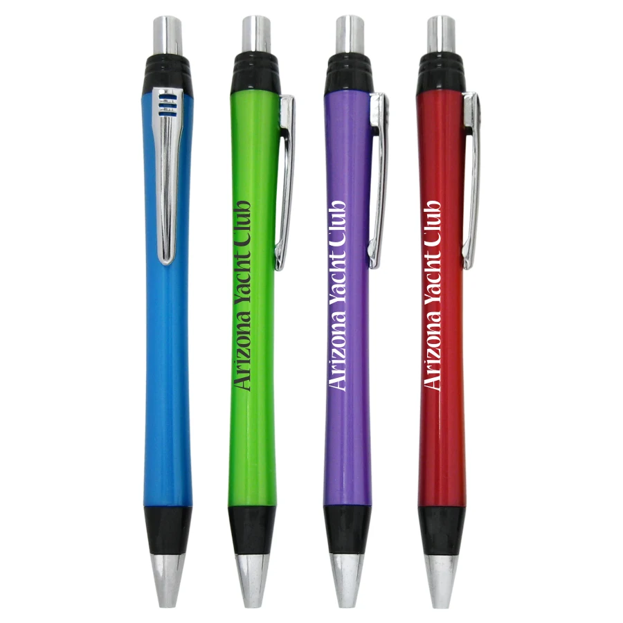 Union Printed Shiny Finish "Andrew" Clicker Pen 1