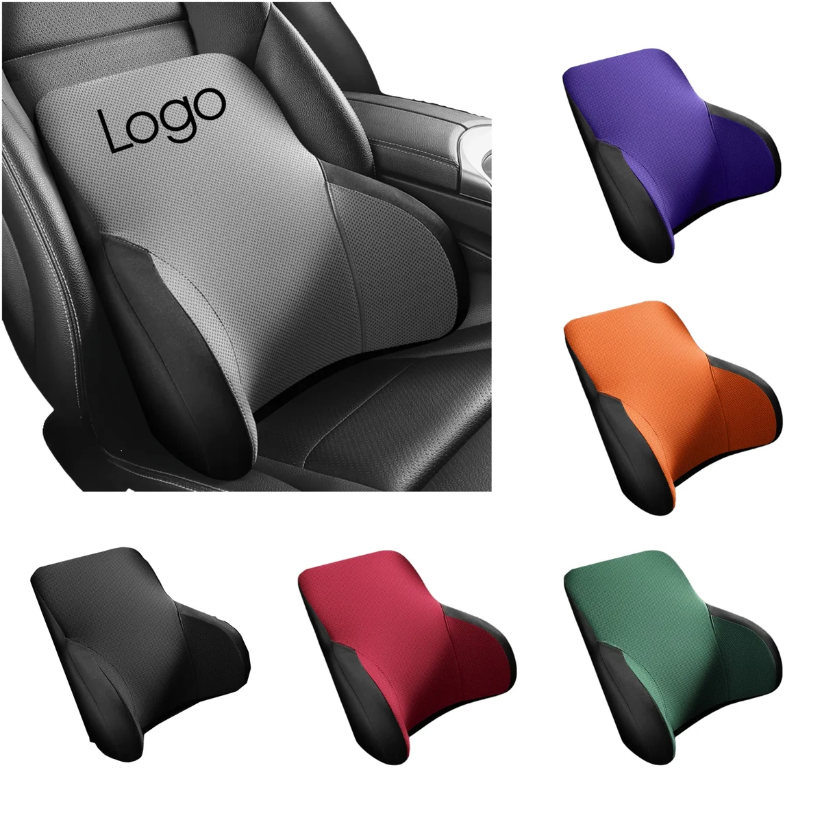 Luxury Car Lumbar Pillow 1