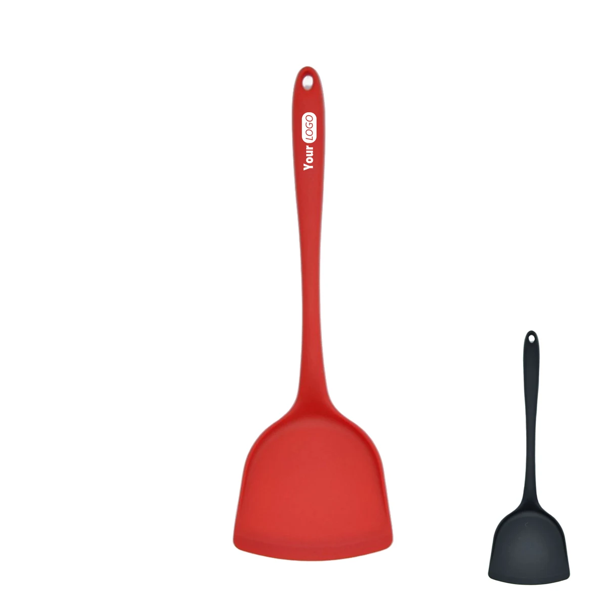 Custom Logo Red Kitchen Silicone Turner 1