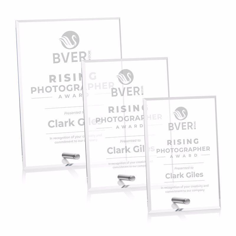 Polaris Rectangle (V) Award - Silver