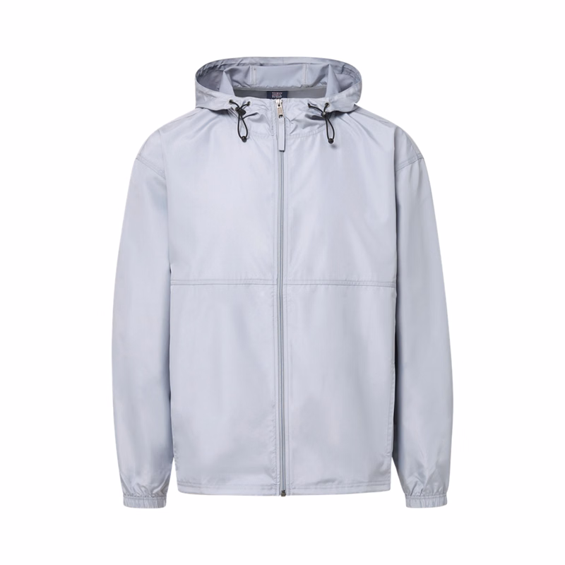 Voyager Coated Polyester Full-Zip Windbreaker