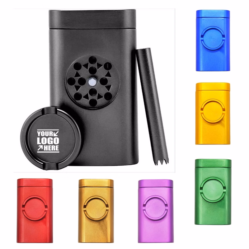 Portable Storage Box Container And Grinder Set