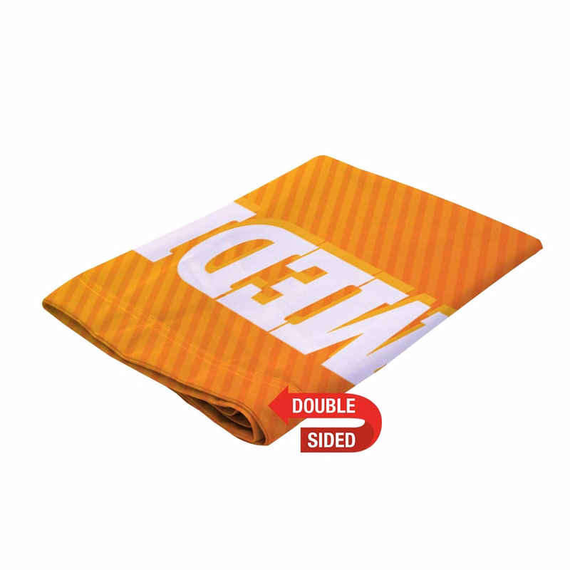 9' Premium Blade Sail Sign Replacement Flag (Double-Sided)