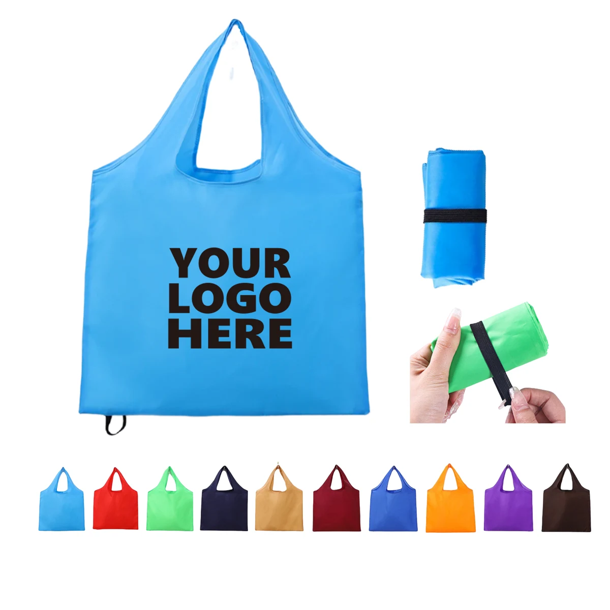 Reusable Folding Grocery Bag MOQ500 1