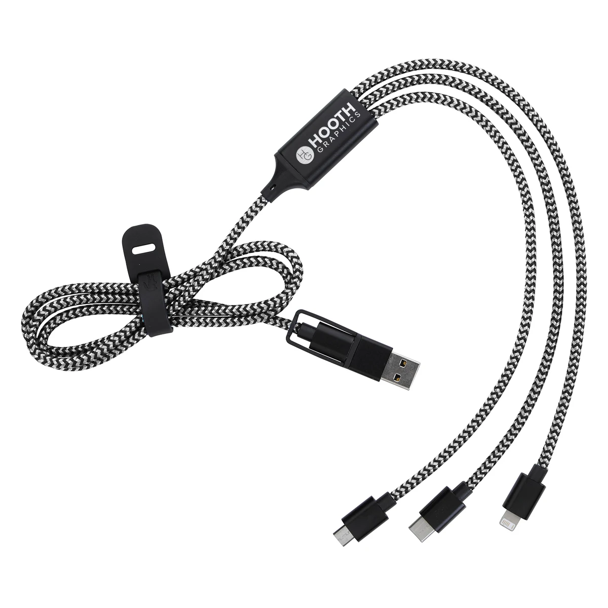 Multi-Purpose Charging Cable (Engraved Color Imprint) 1