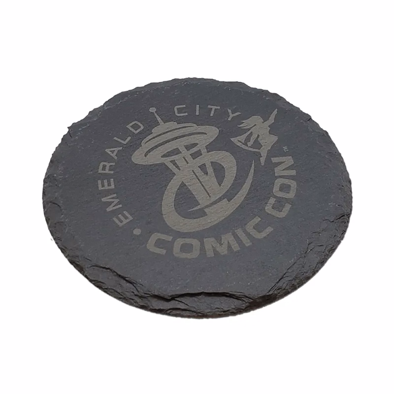 Etched Slate Coasters