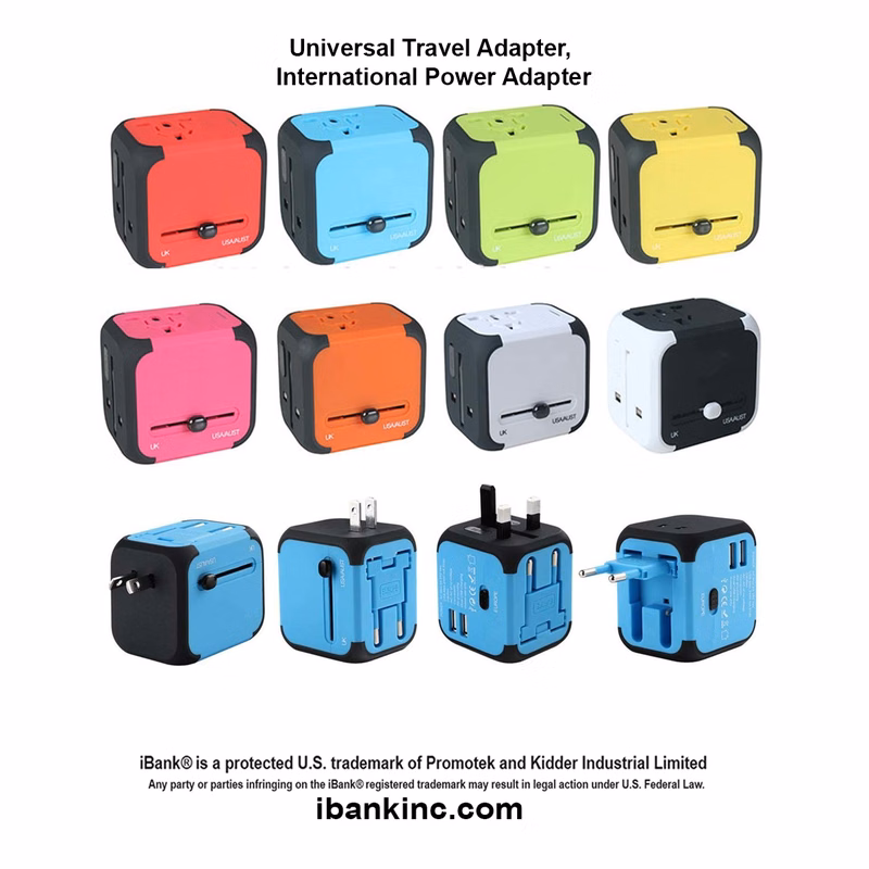 iBank ® Universal Travel Adapter, International Power Adapter