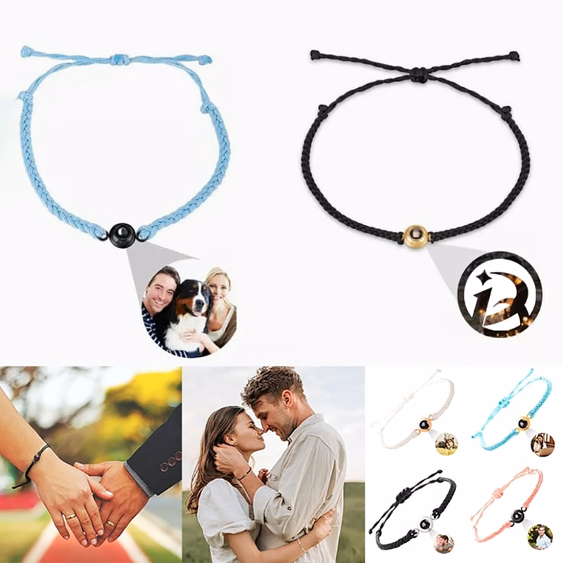 Ersonalized Picture Inside Bracelet