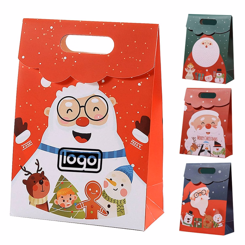Christmas Candy Gift Custom Paper Bag
