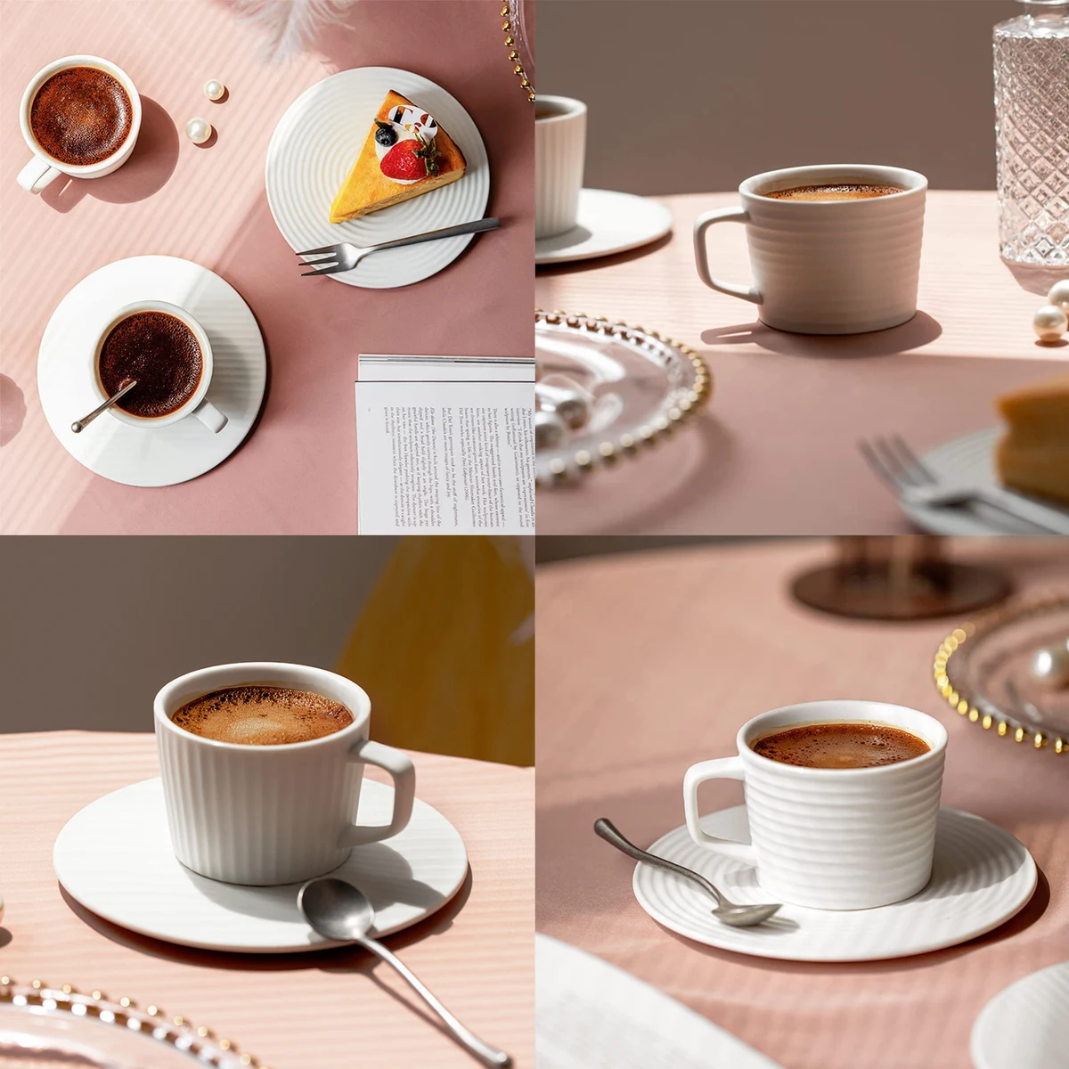 170ml Mug Sets Espresso Cup With Saucer 1
