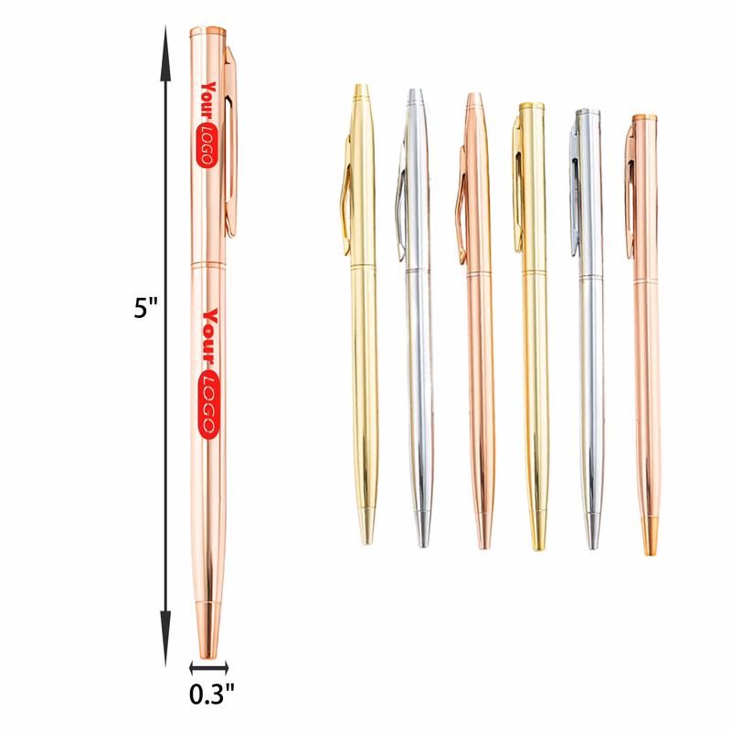 Clip Metal Ballpoint Pen
