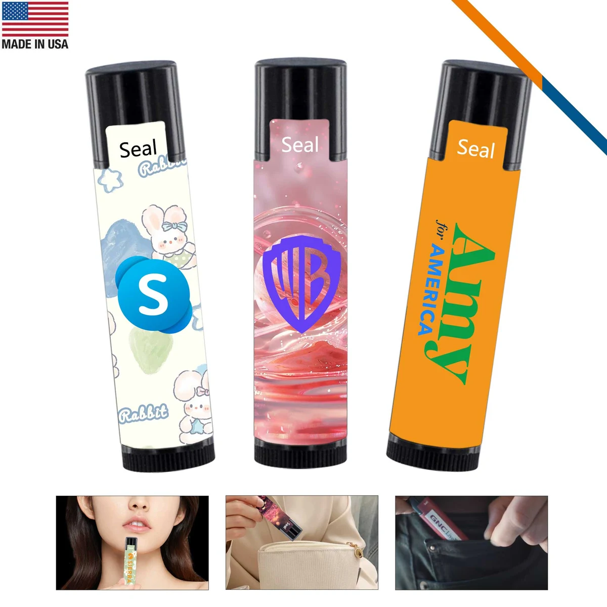Lite SPF 15 Black Tube Lip Balm 1