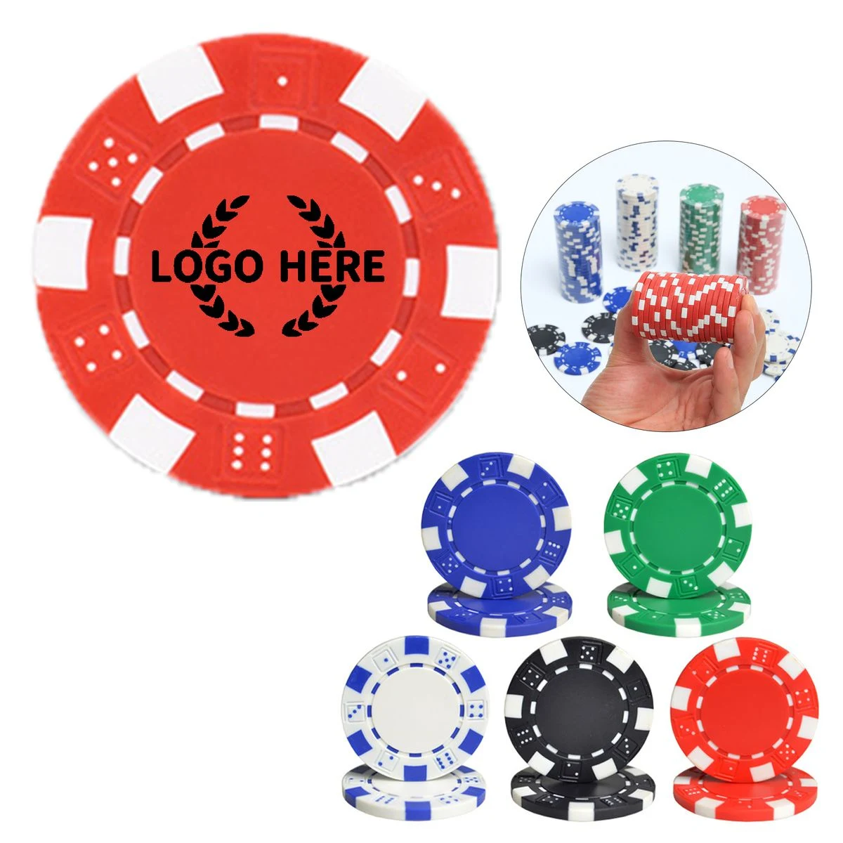 Custom ABS Poker Chip Token 1