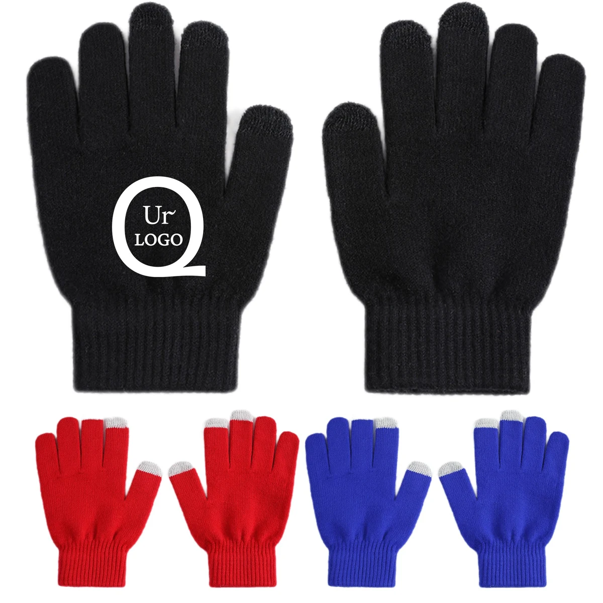 Touchscreen Woolen Glove 1