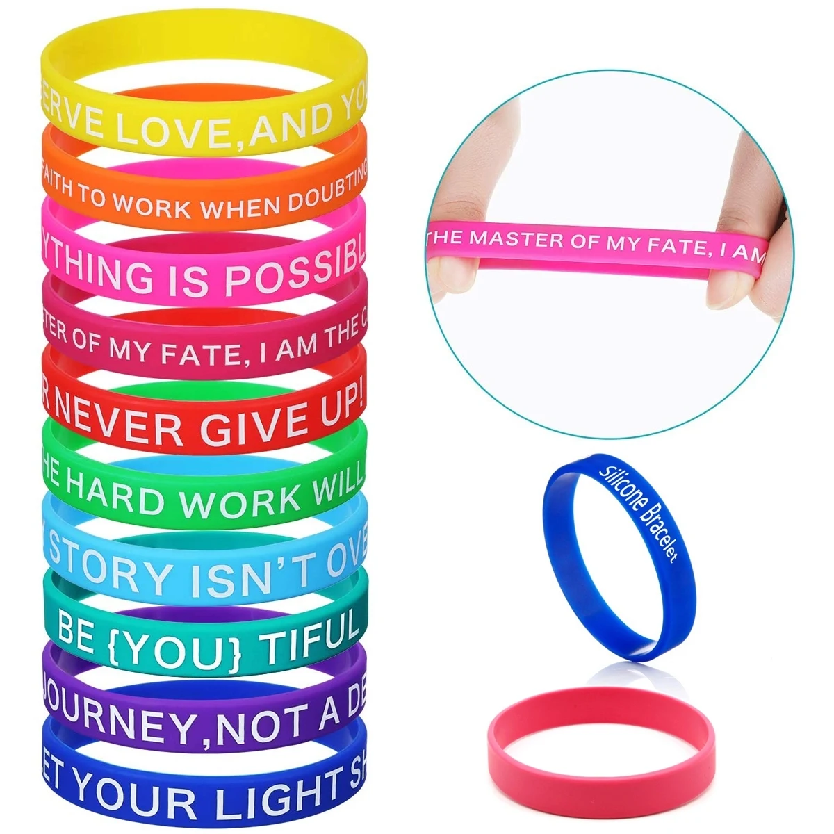 Ready Shipping Silicone Bracelets 1