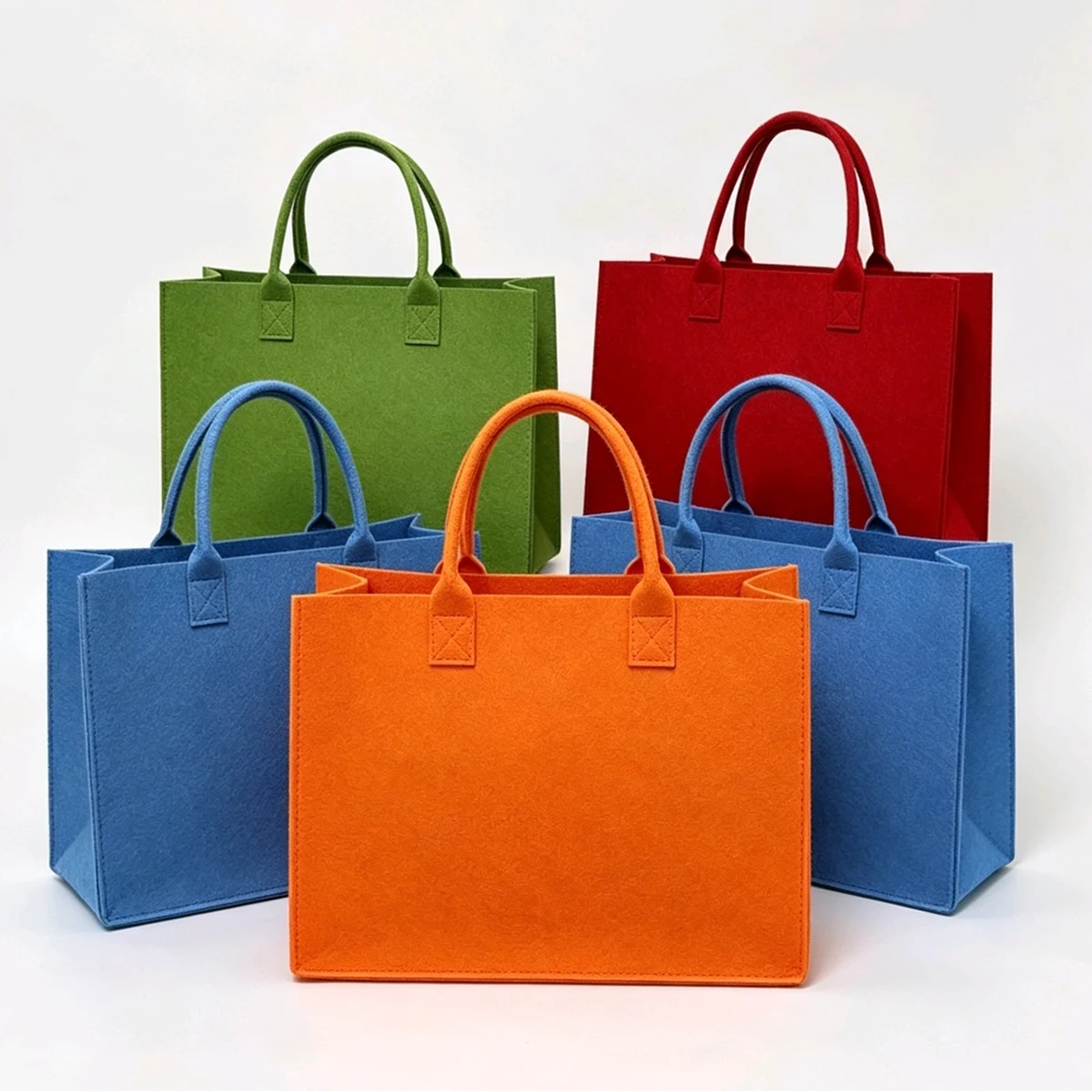 Custom Felt Tote Bag 1