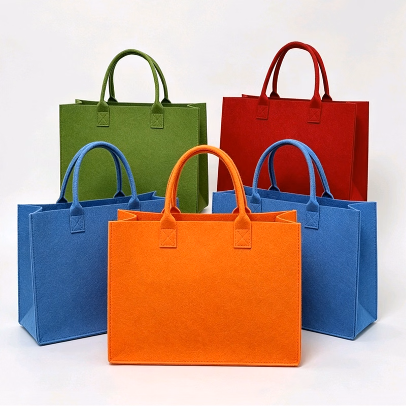 Custom Felt Tote Bag