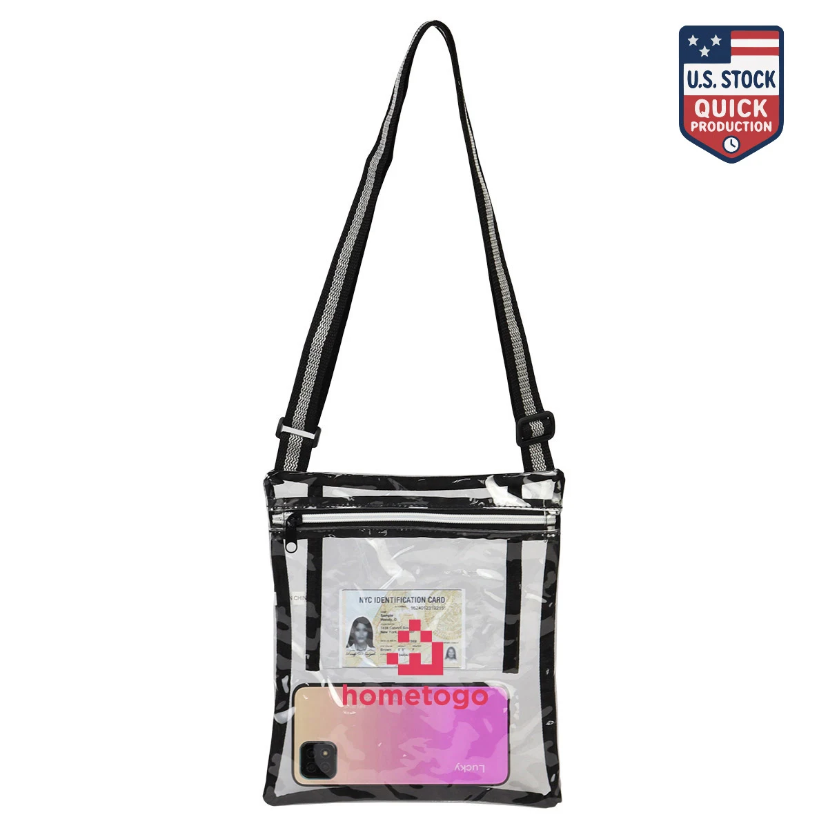 ClearView LoopMate Clear Satchel Bag 1