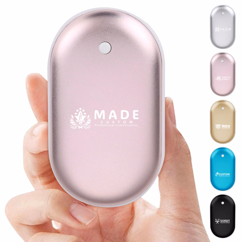 1800mAh Rechargeable Portable USB Hand Warmer Power Bank