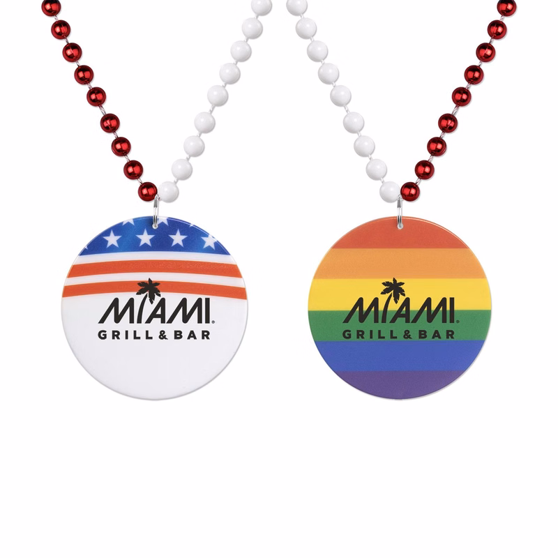 Patriotic/Pride Medallion Beads