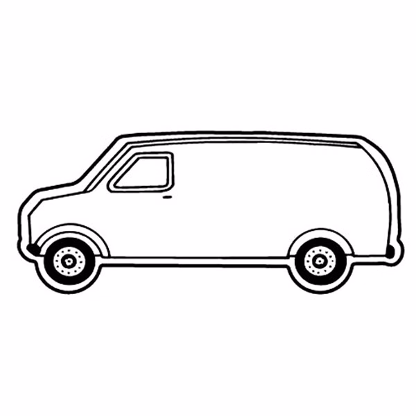Magnet - Delivery Van - Full Color