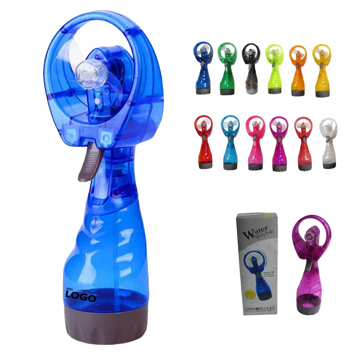 Mini Battery-powered Mist Fan 1