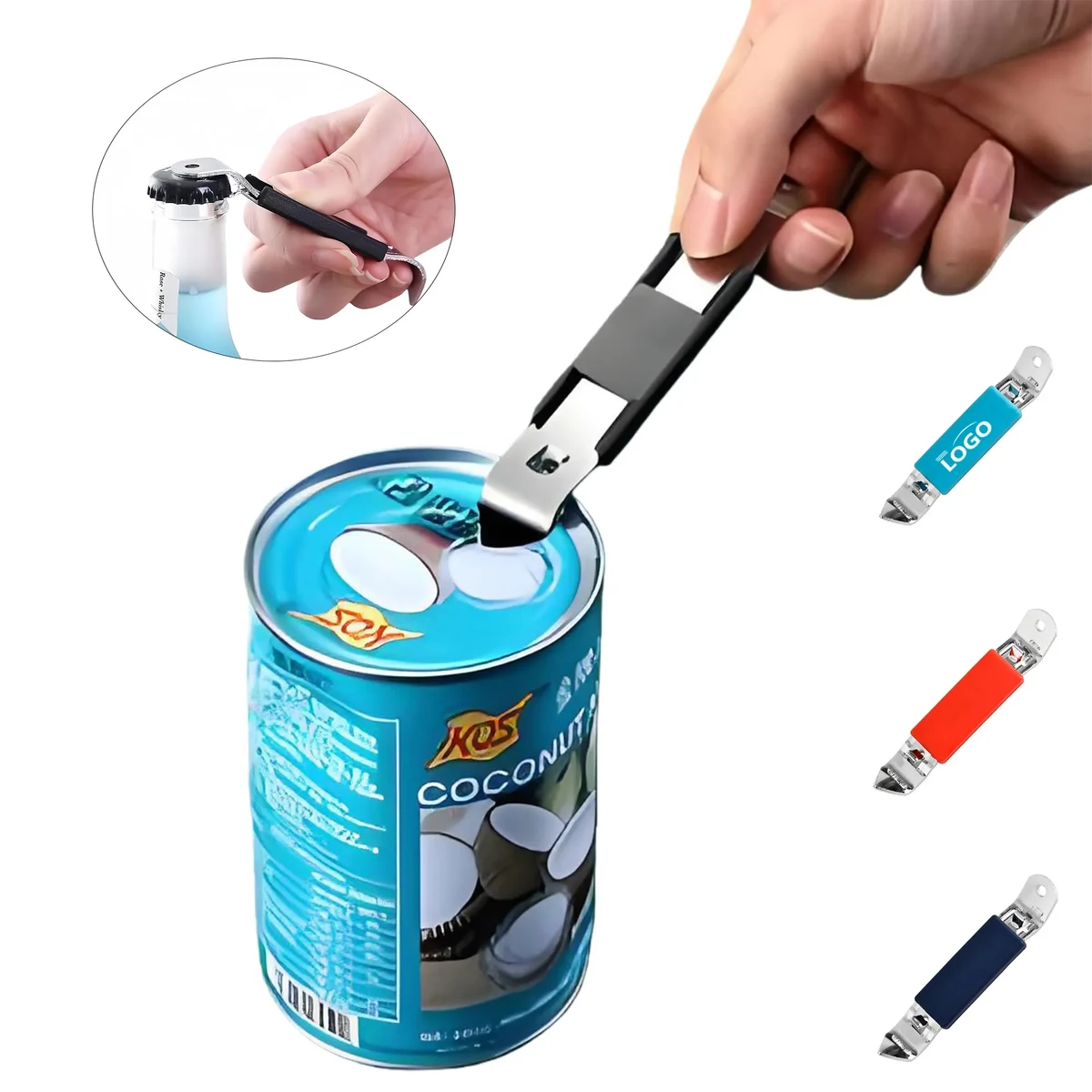Stainless Steel Magnetic Bottle Opener And Fridge Magnet 1