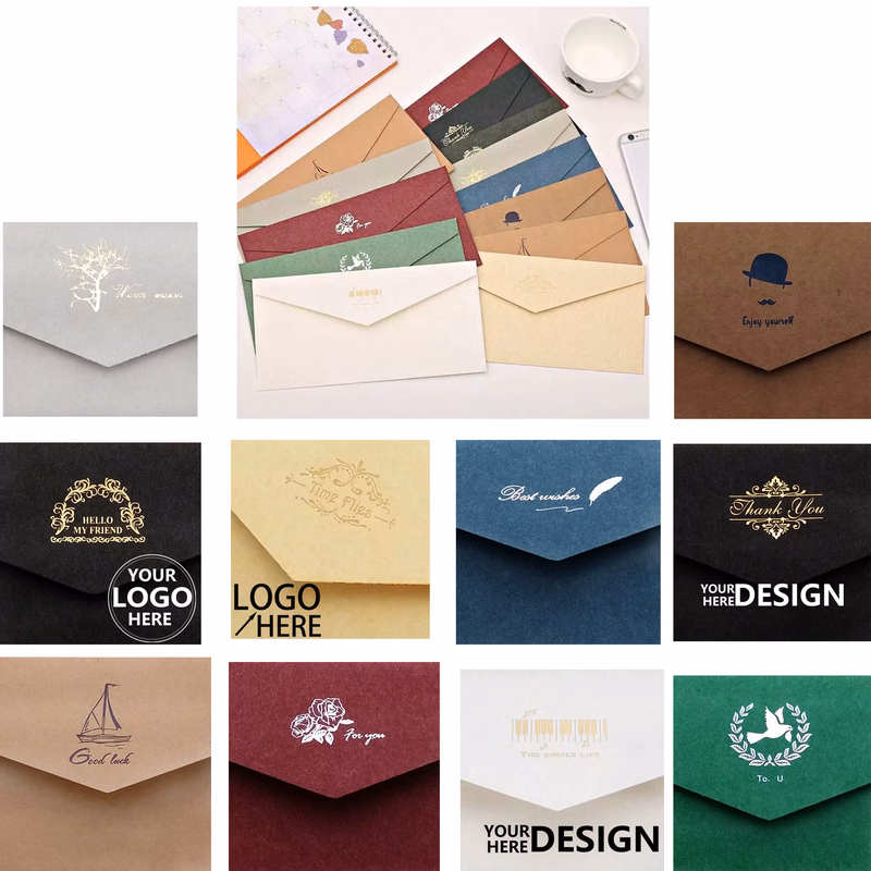 Retro Design Paper Envelope
