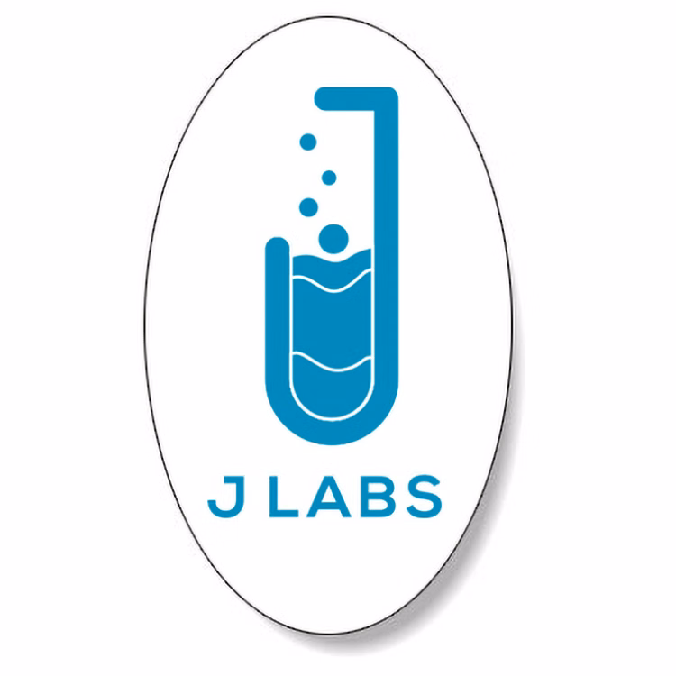 White Gloss Polypropylene Stock Oval Roll Labels (2.375"x4")