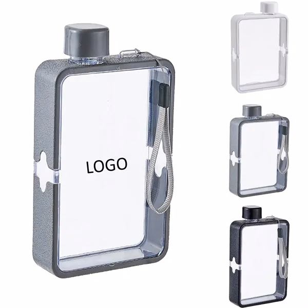 A6 Transparent Notebook Water Bottle