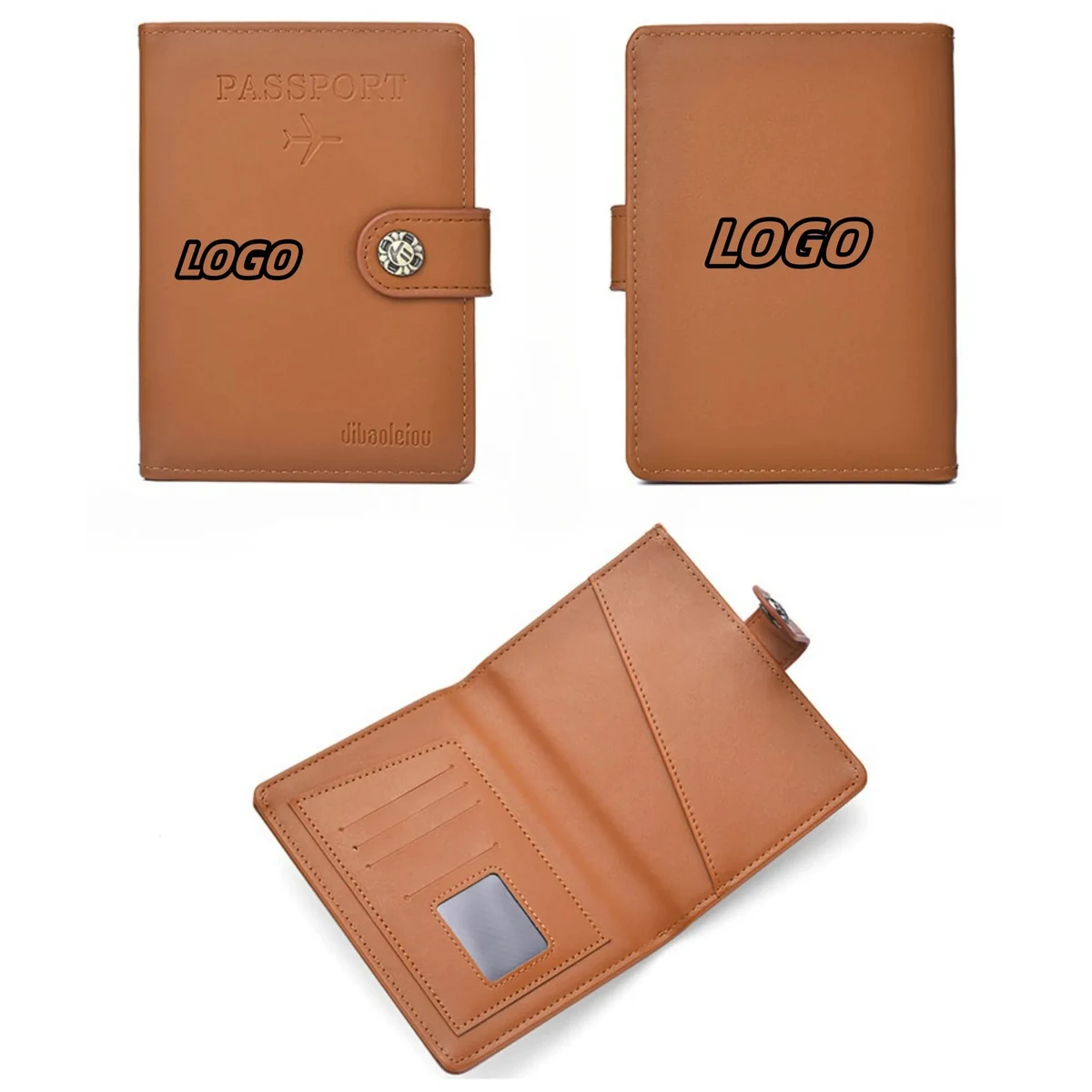 PU Leather Travel Passport Case 1