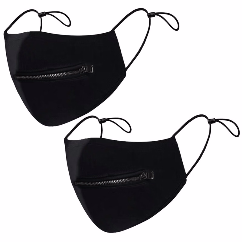 Reusable Protective Zipper Mask