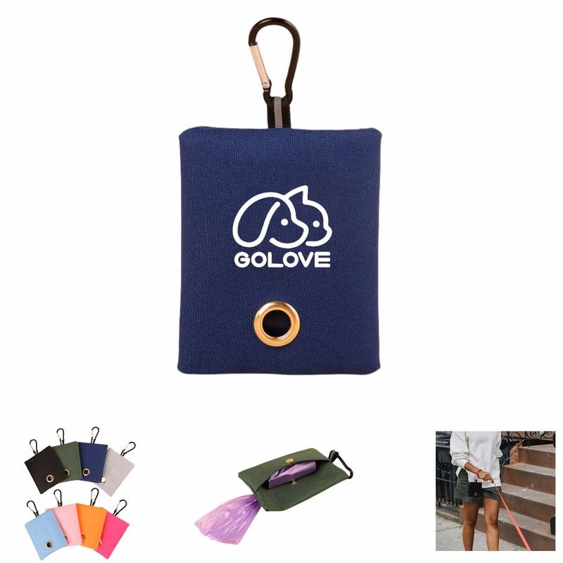 Dog Poop Bag Dispenser with Clip