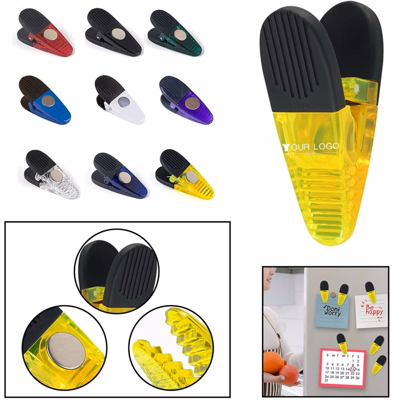 Plastic Refrigerator Magnet Clips 