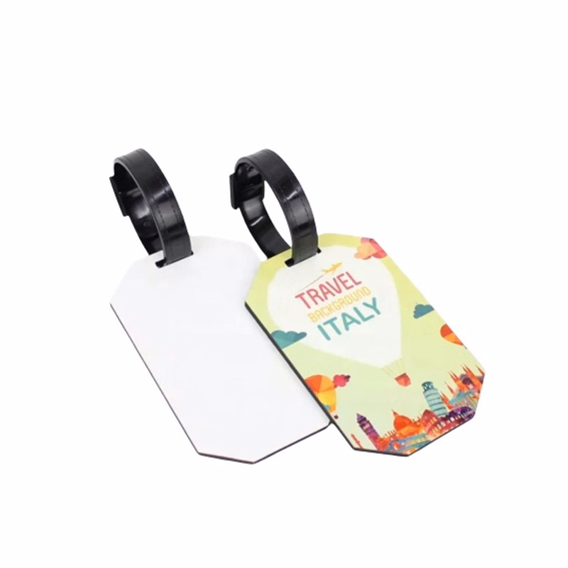 Double-Sided Full Color Fibreboard Luggage Tag