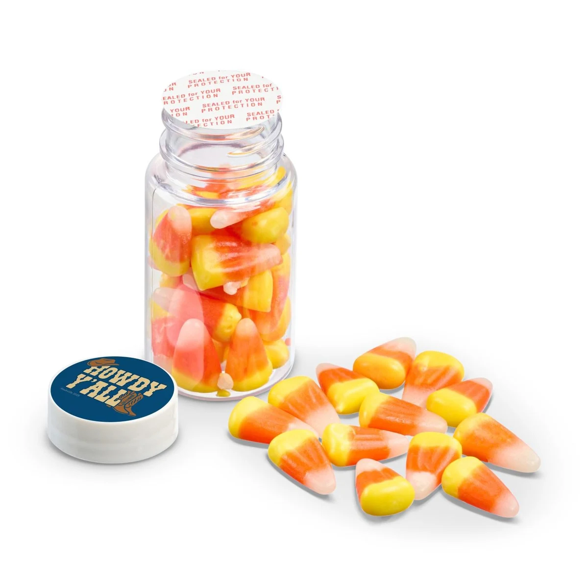 1.3 OZ JAR OF CANDY CORN 1