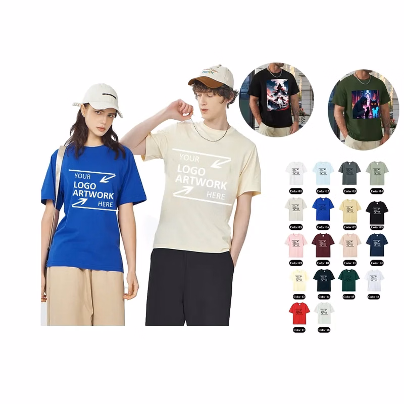 230 gsm Cotton T Shirt for Screen Printing